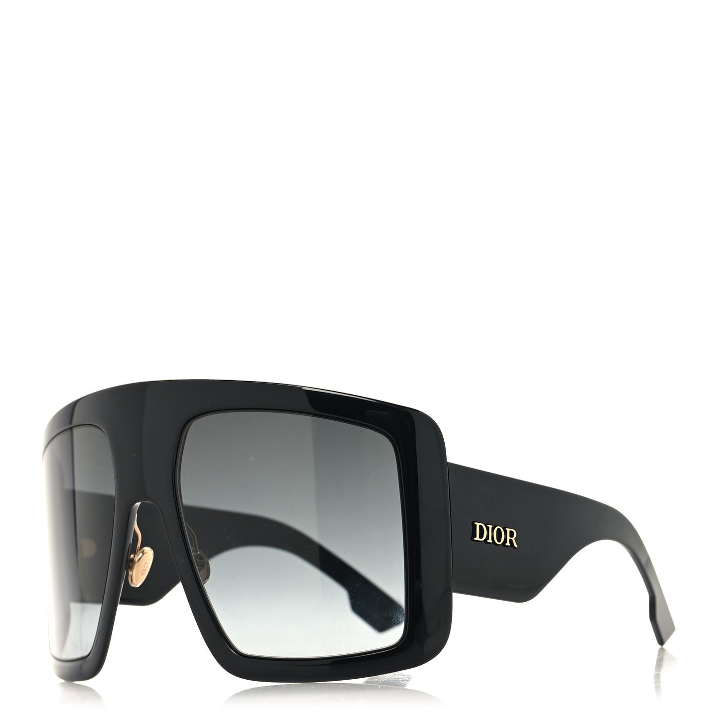Acetate DiorSo Light 1 Shield Sunglasses Black