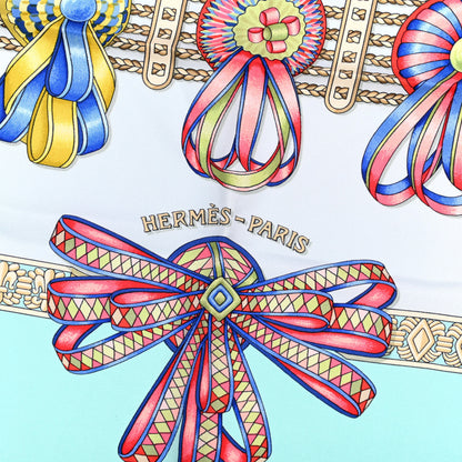 Hermes Silk Les Rubans Du Cheval Scarf 90 2 of 3