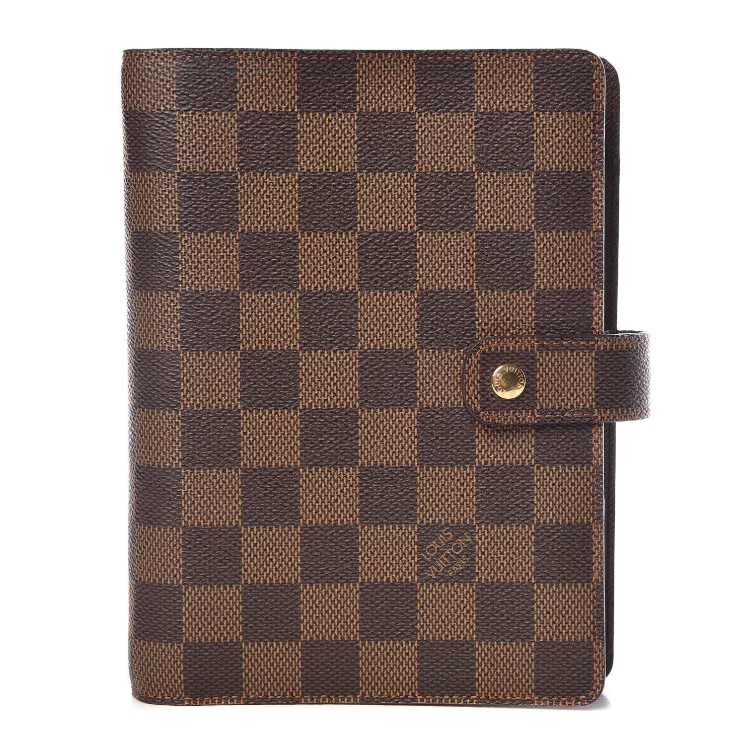 Louis Vuitton Damier Ebene Medium Ring Agenda Cover 1 of 8