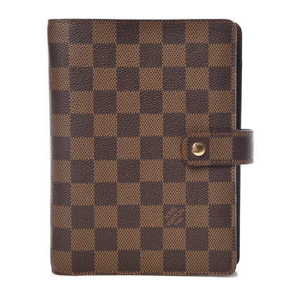 Louis Vuitton Damier Ebene Medium Ring Agenda Cover 1 of 8