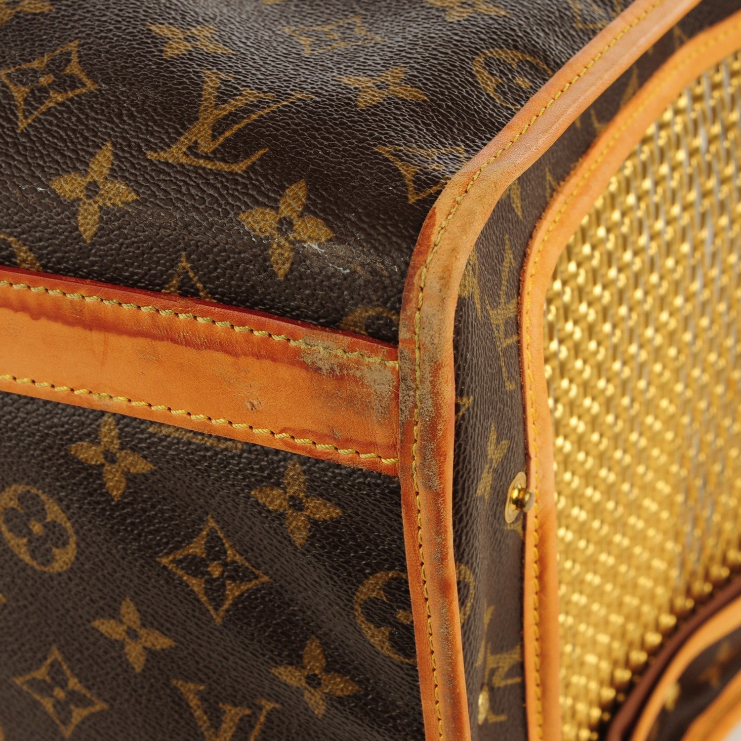 Louis Vuitton Monogram Sac Chien 50 Pet Carrier 3 of 13