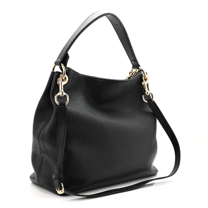 Gucci Pebbled Calfskin Large Soho Hobo Black 3 of 10