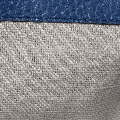 Gucci Monogram Medium Icon Bit Tote Blue 8 of 9