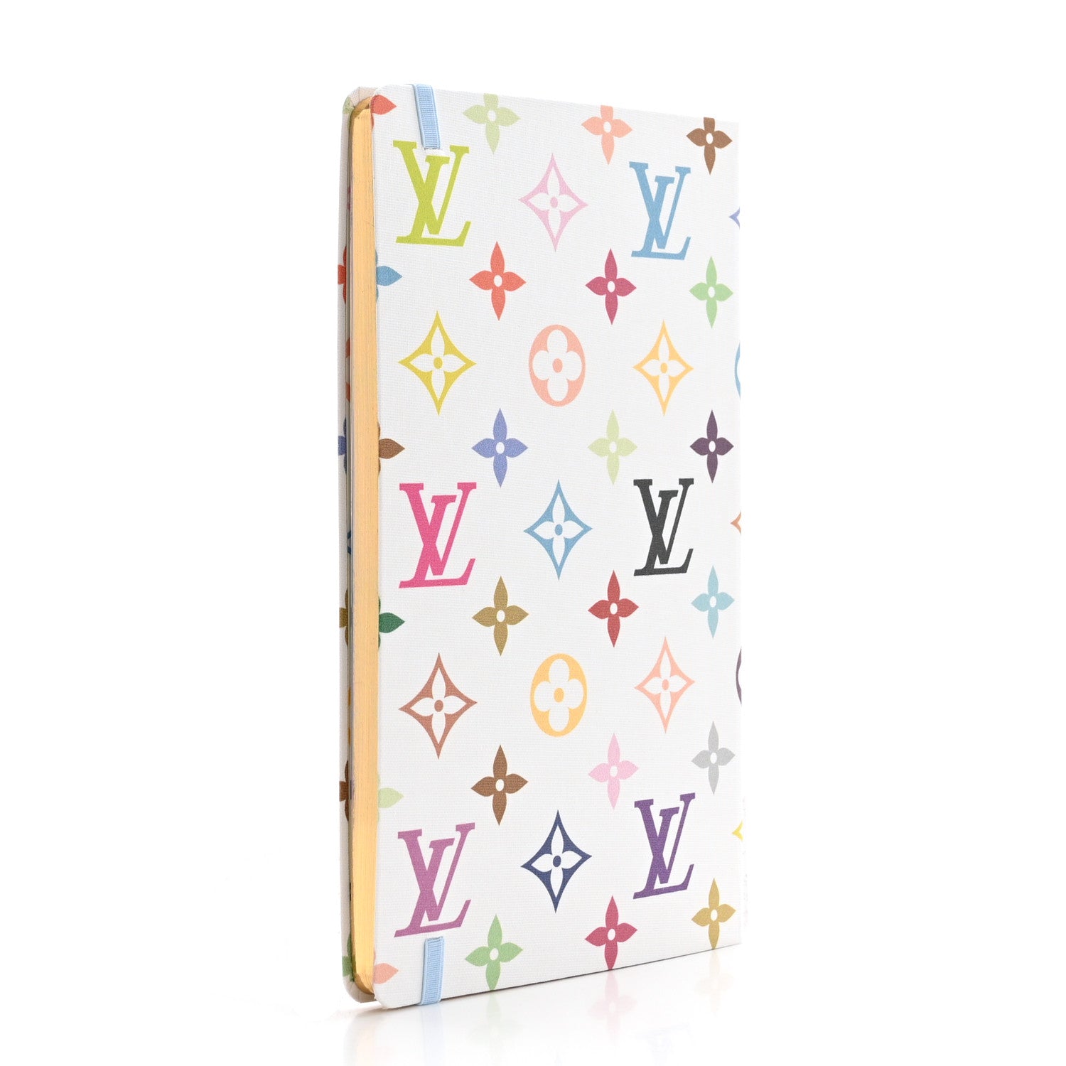 Louis Vuitton LV x TM Monogram Multicolor Jane Notebook MM White 3 of 9