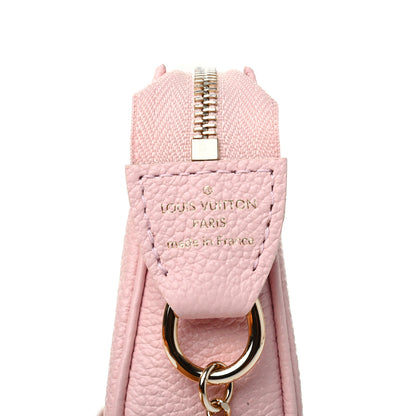 Louis Vuitton Empreinte Monogram Giant By The Pool Mini Pochette Accessories Bouton De Rose 6 of 7