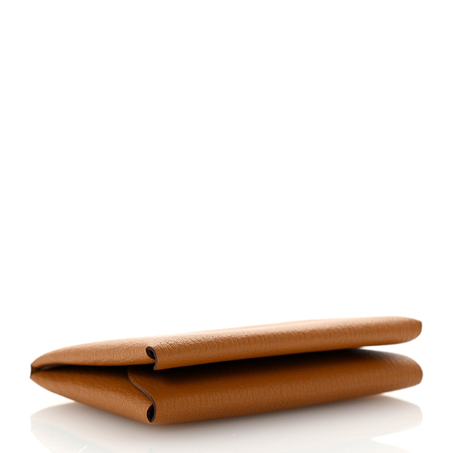 Hermes Chevre Mysore Calvi Duo Card Case Caramel 4 of 8