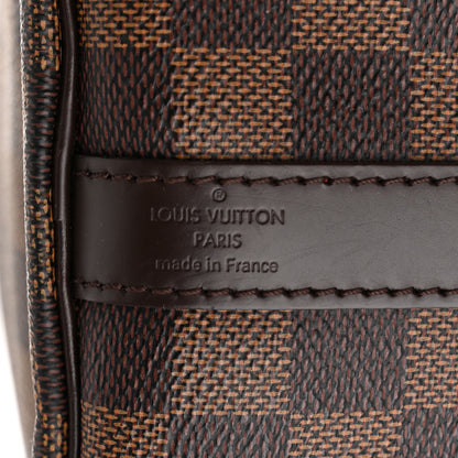 Louis Vuitton Damier Ebene Speedy Bandouliere 25 6 of 12