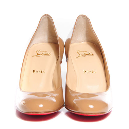 Christian Louboutin Patent Mistica 60 Pumps 40 Nude 2 of 6
