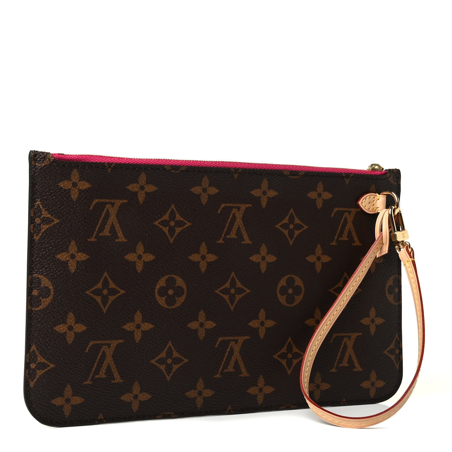 Louis Vuitton Monogram Neverfull MM GM Pochette Pivoine 2 of 5