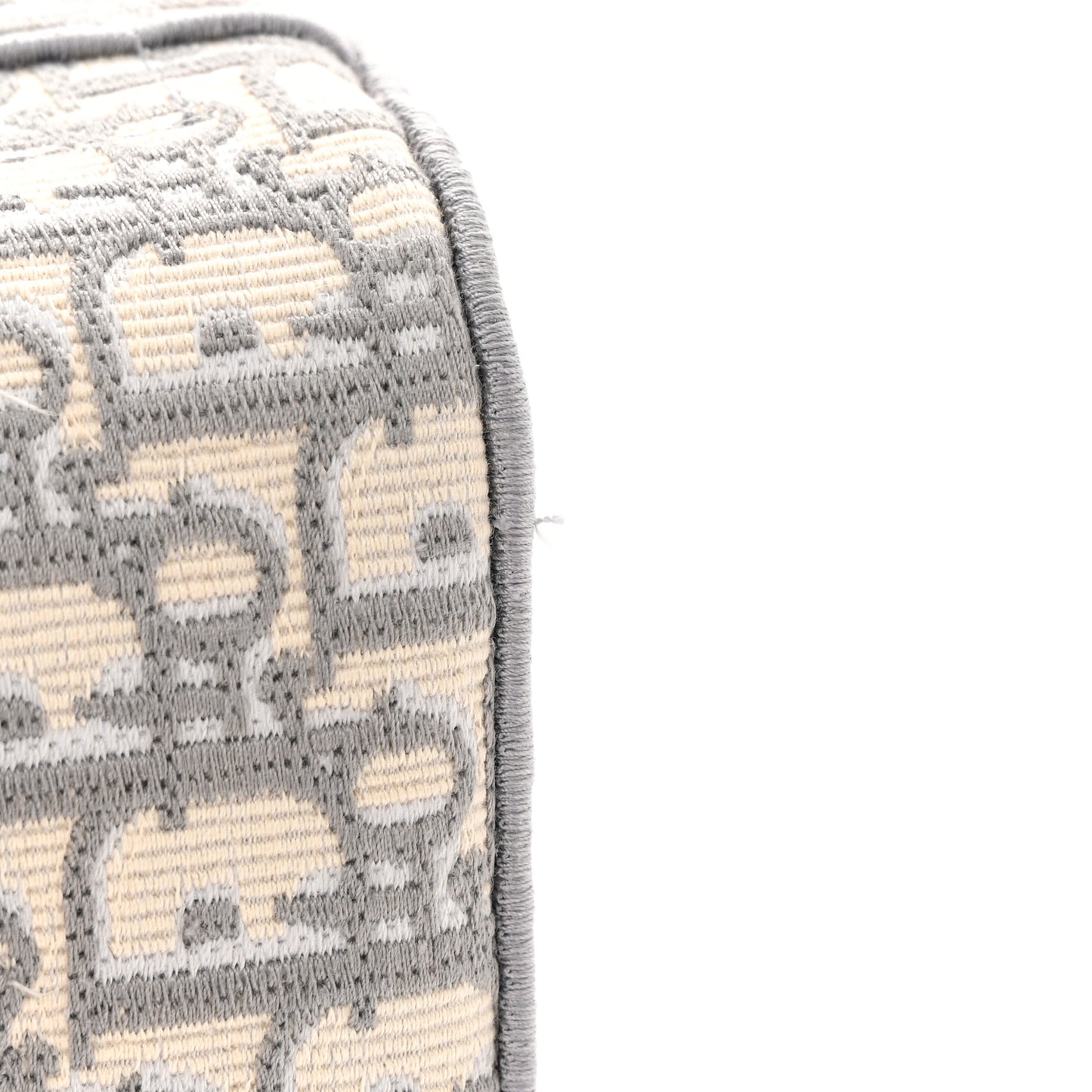 Oblique Diortravel Vanity Case Grey