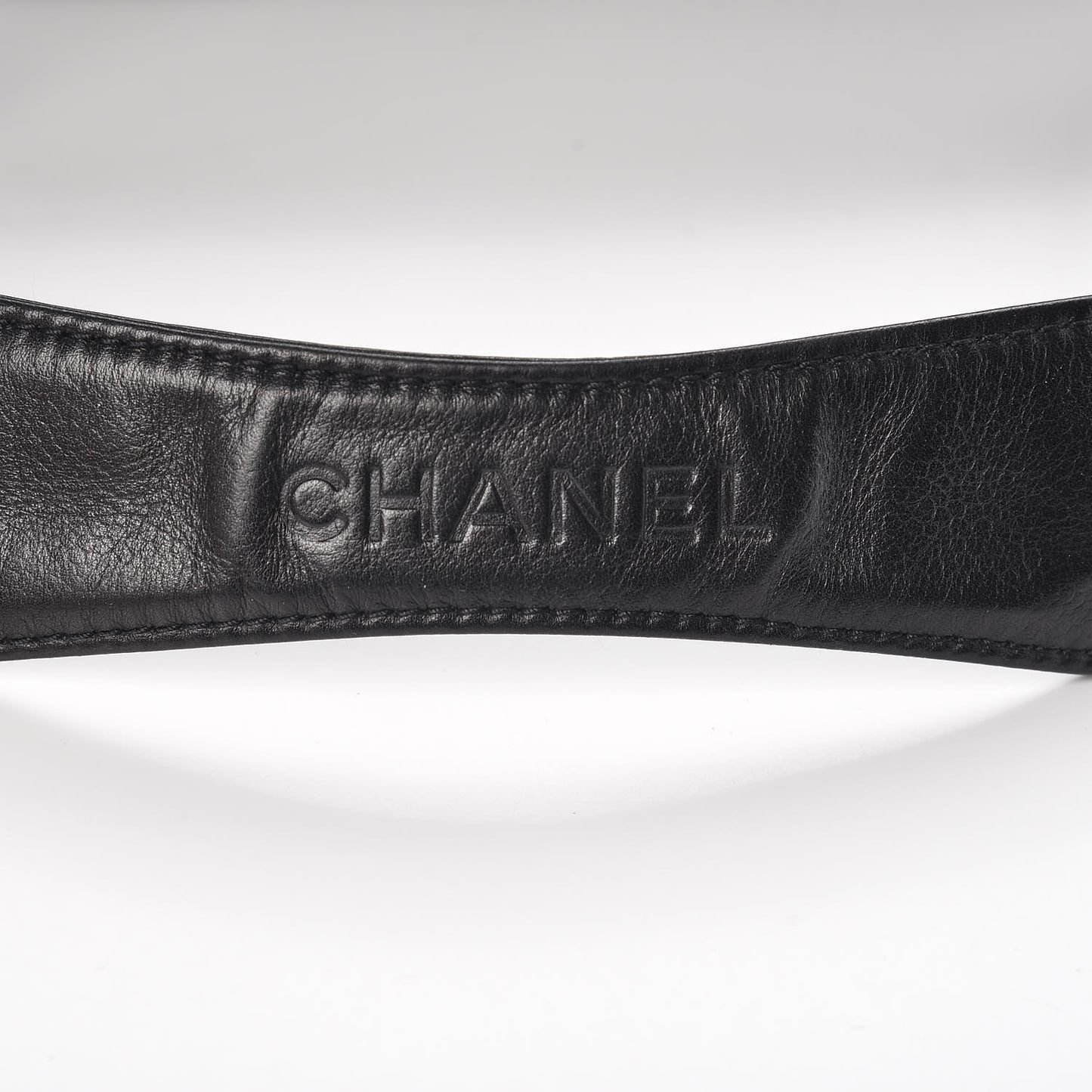 Calfskin Mademoiselle Shoulder Bag Black