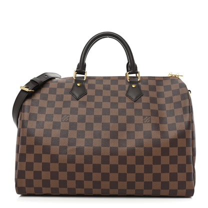Louis Vuitton Damier Ebene Speedy Bandouliere 35 1 of 16