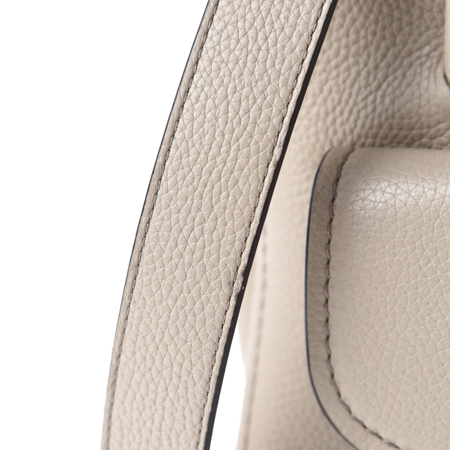 Calfskin Lock That Tote Mink