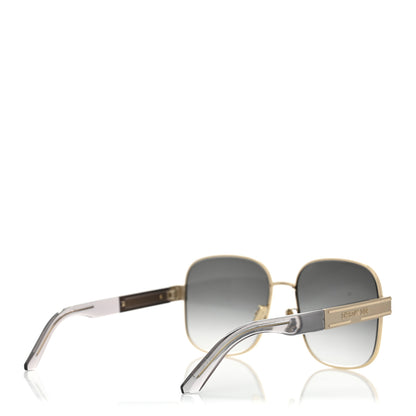 Christian Dior Diorsignature S5U Square Sunglasses Gold 4 of 7