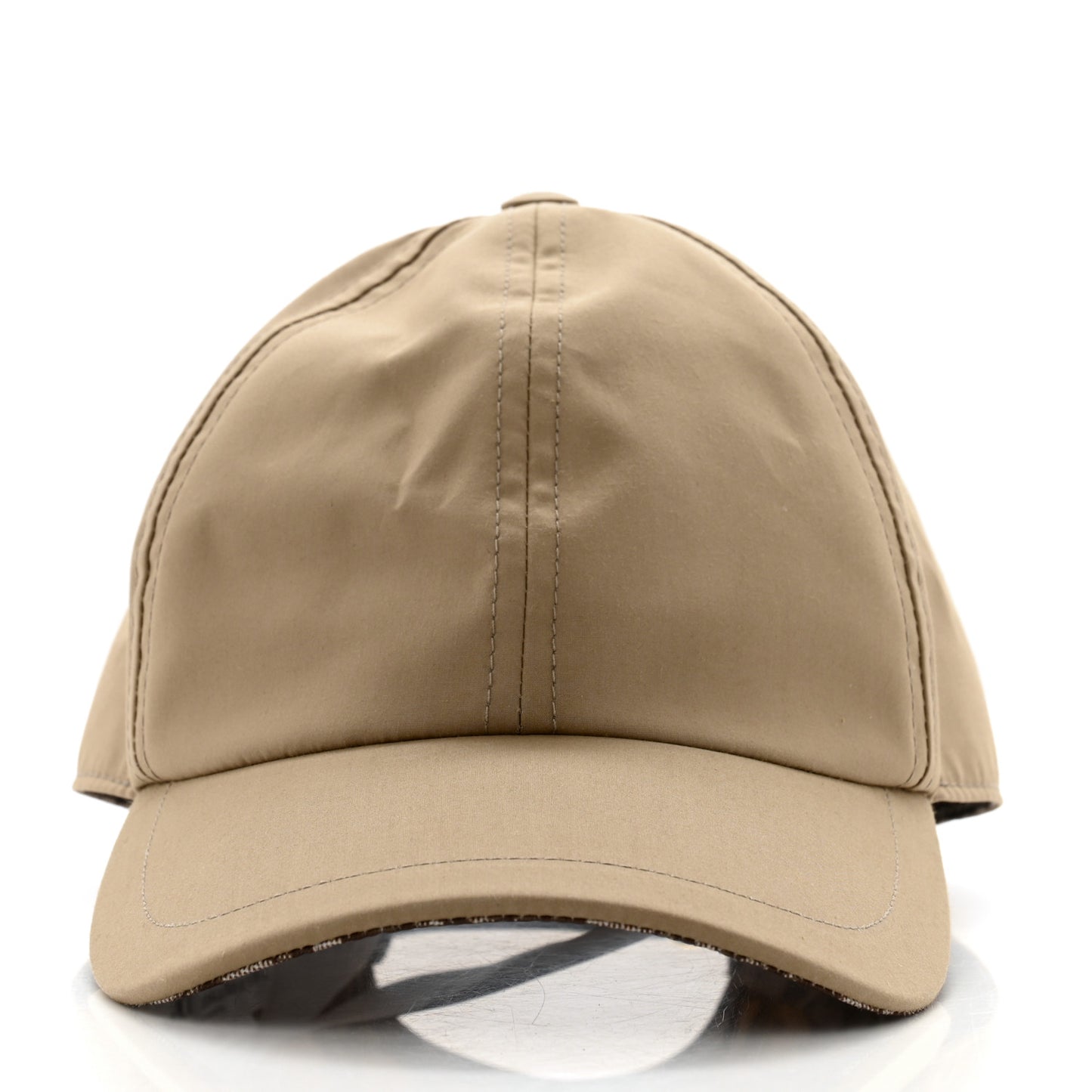 Polyester Baseball Hat Cap Beige