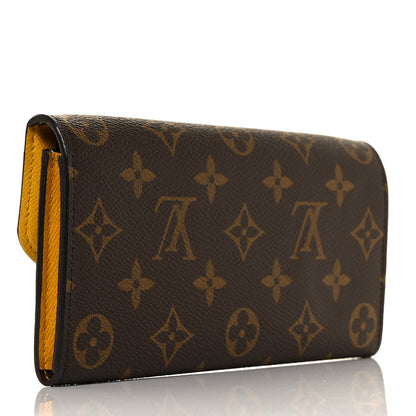Louis Vuitton Monogram Emilie Wallet Jonquille 3 of 8