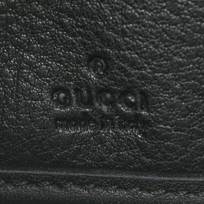 Gucci Calfskin GG Zip Around Wallet Black 6 of 9