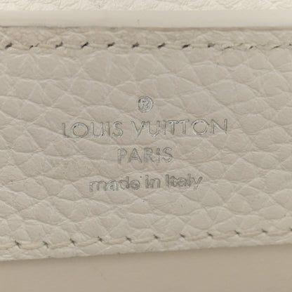 Louis Vuitton Taurillon Mini Capucines Monochrome White 6 of 12