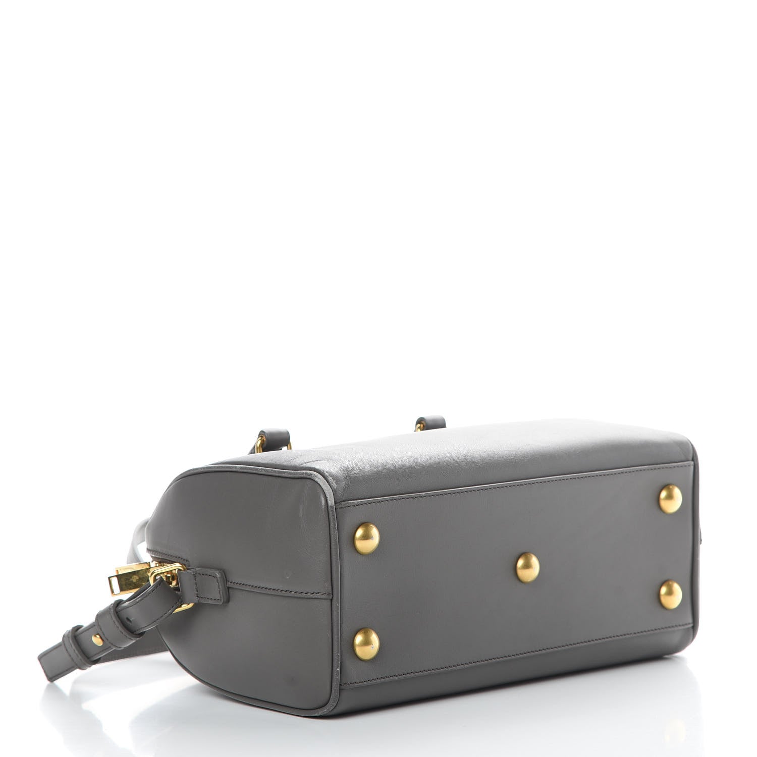 Saint Laurent Calfskin Classic Baby Duffle Earth 4 of 16