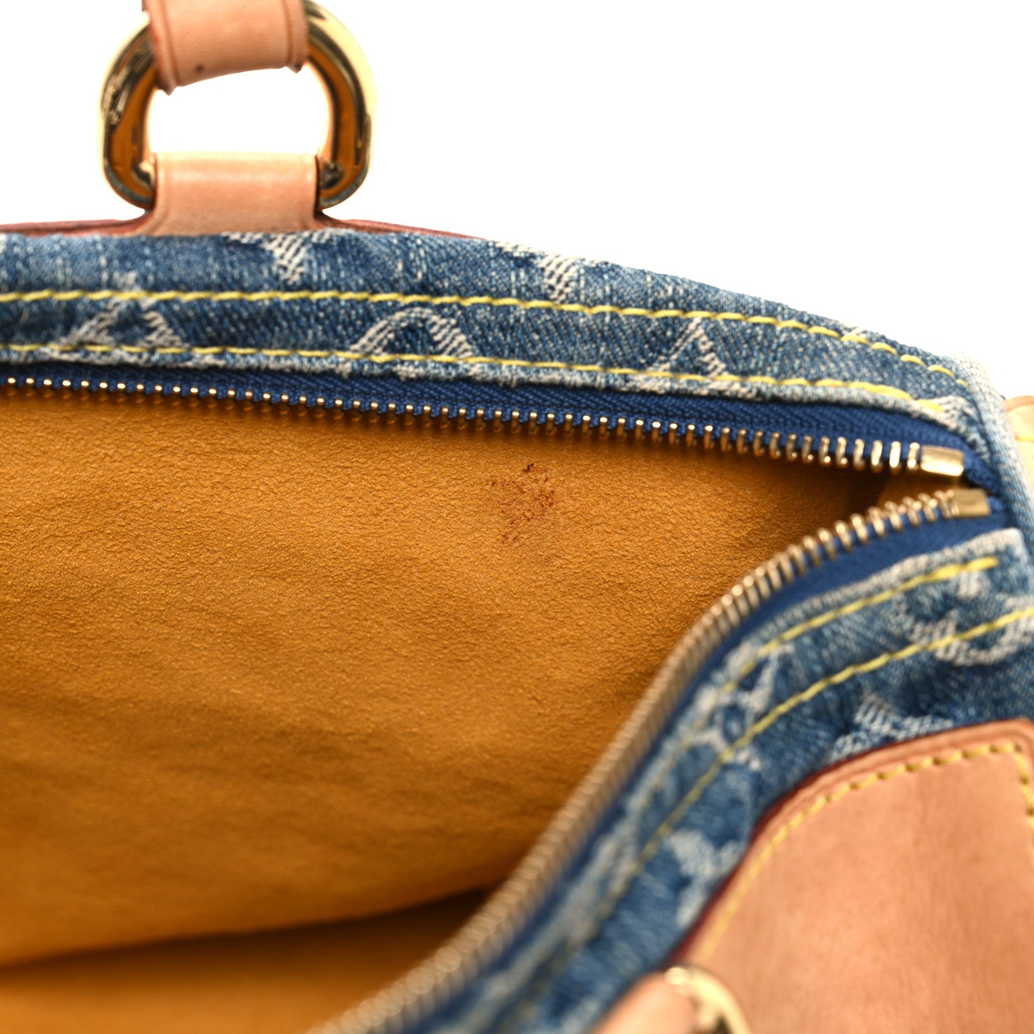 Louis Vuitton Monogram Denim Neo Speedy Blue 10 of 13