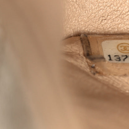 Chanel Caviar Quilted Medium Double Flap Beige Clair 6 of 8