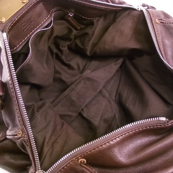 Leather Paddington Bowler