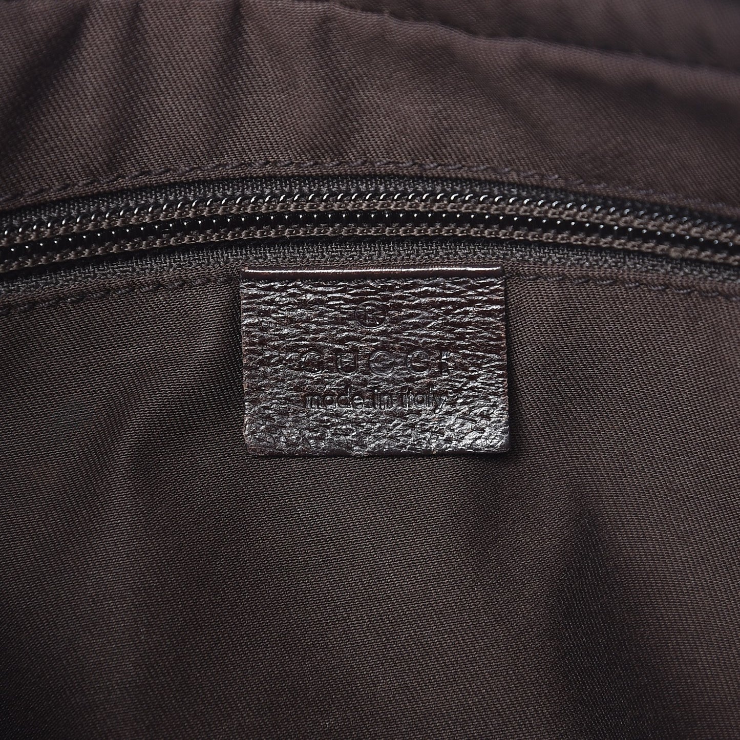 Monogram Medium Half Moon Hobo Dark Brown