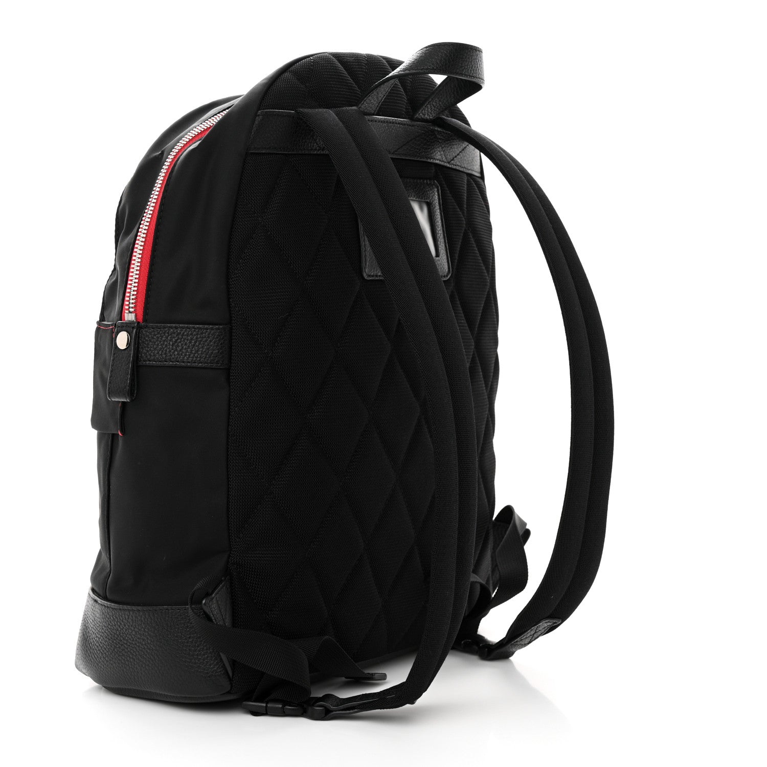 Burberry Nylon Medium Logo Backpack Black 3 of 13