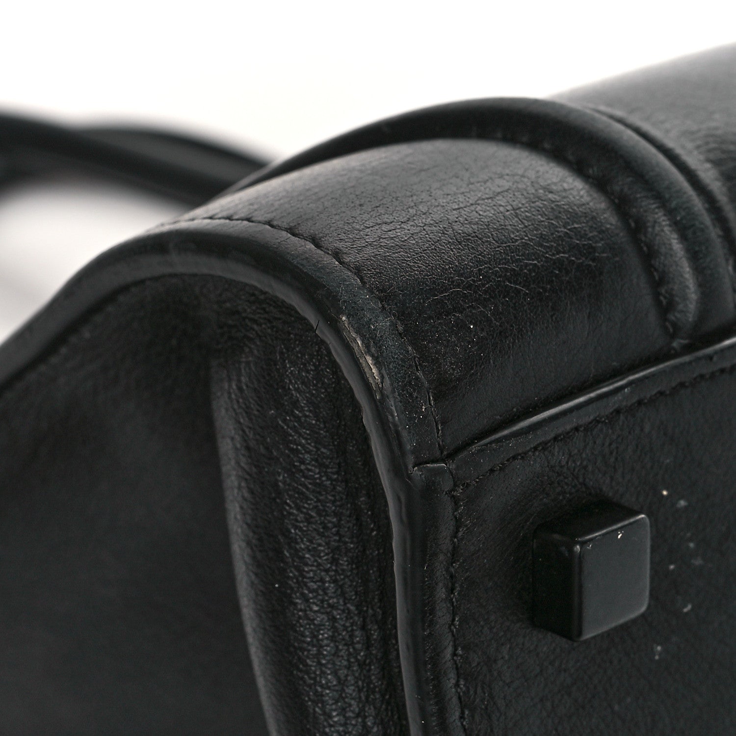 Celine Smooth Calfskin Medium Phantom Luggage Black 11 of 12