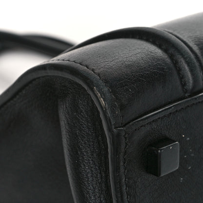 Celine Smooth Calfskin Medium Phantom Luggage Black 11 of 12