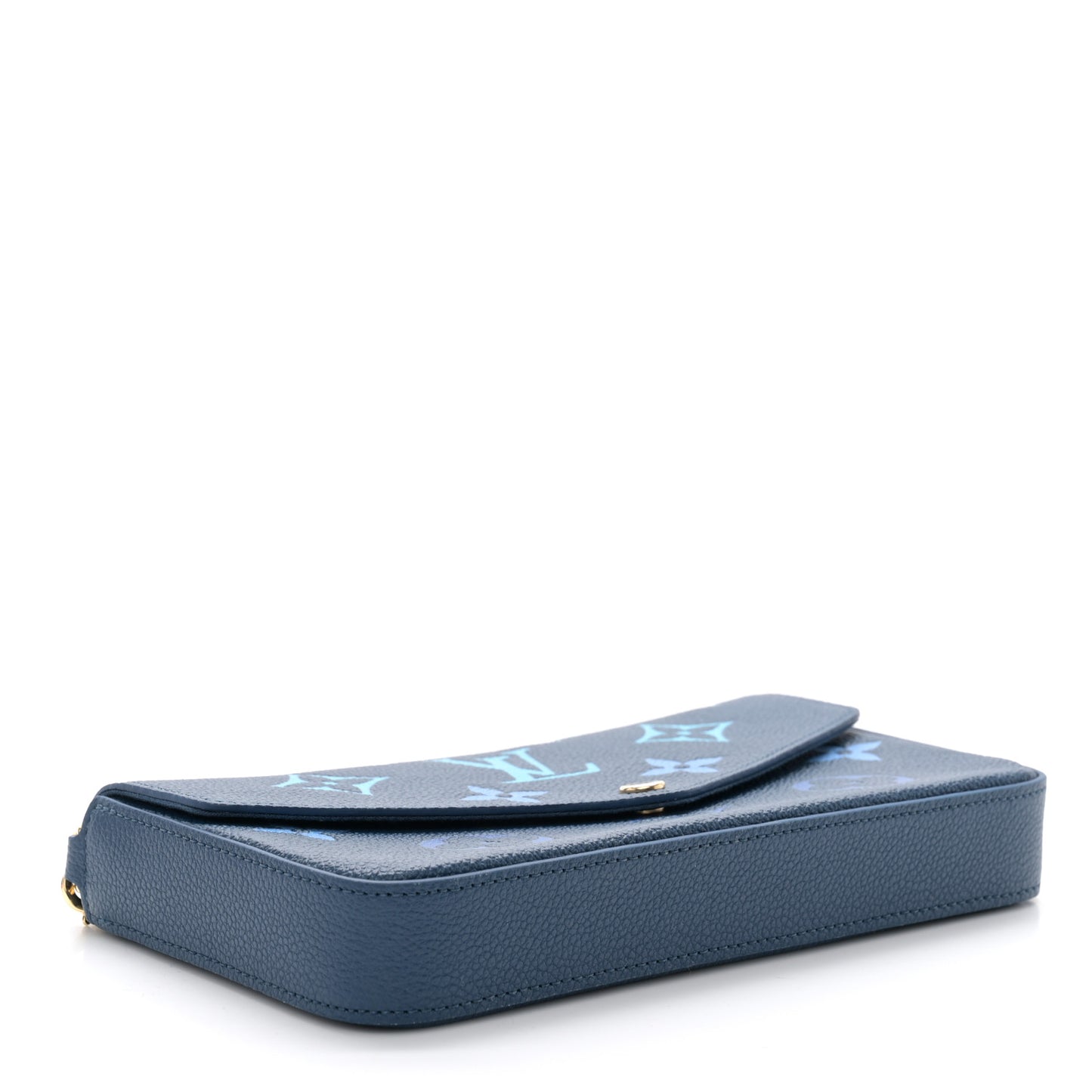 Empreinte Monogram Giant Felicie Pochette Chain Wallet Gradient Blue