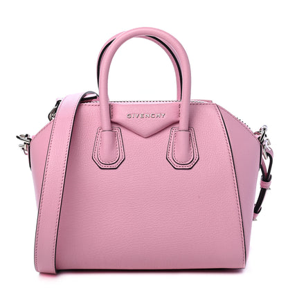 Givenchy Sugar Goatskin Mini Antigona Baby Pink 1 of 9