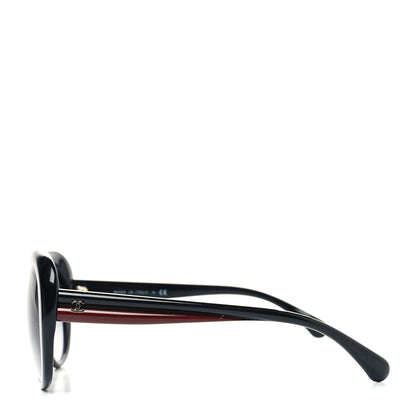 Chanel Signature Oval Sunglasses 5312 Black 3 of 9