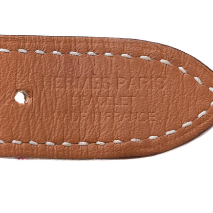 Hermes Barenia 40mm Apple Watch Double Tour Band Fauve 3 of 12