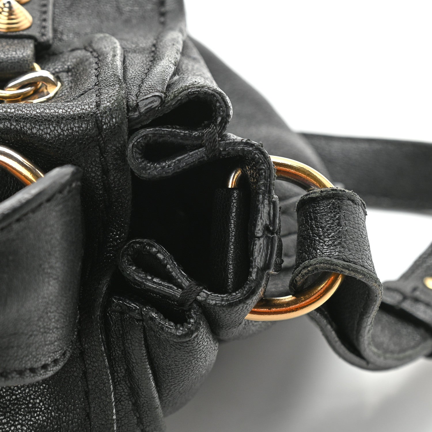 Chloe Calfskin Elsie Satchel Black 11 of 15