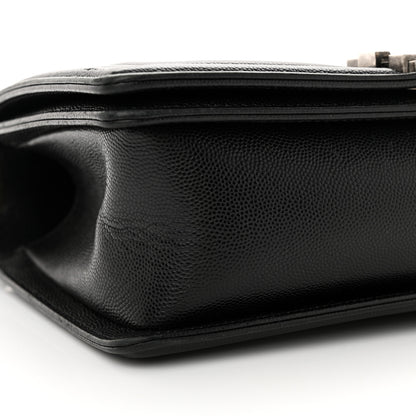 Chanel Caviar Quilted Medium Boy Flap Black 10 of 14