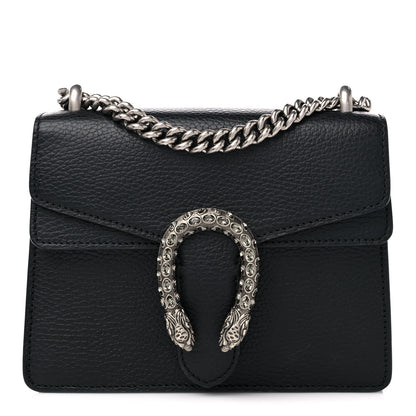 Gucci Calfskin Mini Dionysus Shoulder Bag Black 1 of 13