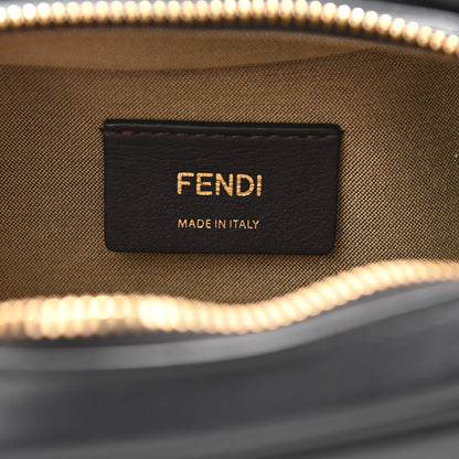 Fendi Vitello Grace Matte Mini O'Lock Camera Case Black 6 of 10