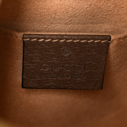 Gucci GG Supreme Monogram Web Mini Ophidia Shoulder Bag Brown 5 of 10