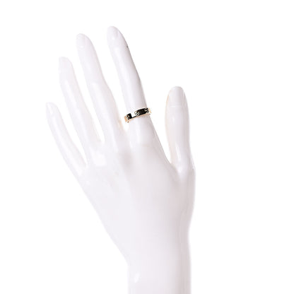 Cartier 18K Yellow Gold Diamond 4mm LOVE Wedding Band Ring 50 5.25 2 of 4