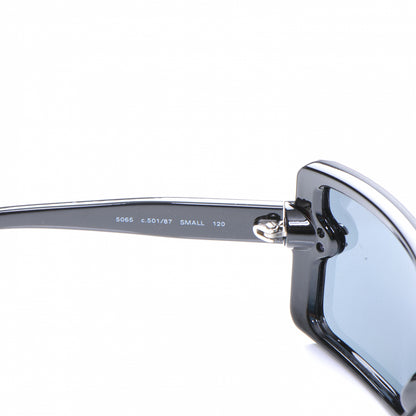 Chanel CC Logo Sunglasses Clear 5065 Black 3 of 5