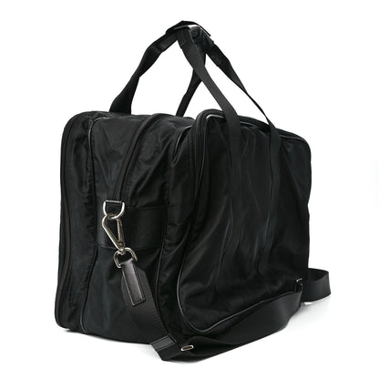 Prada Tessuto Nylon Saffiano Viaggio Carry On Travel Bag Black 3 of 13