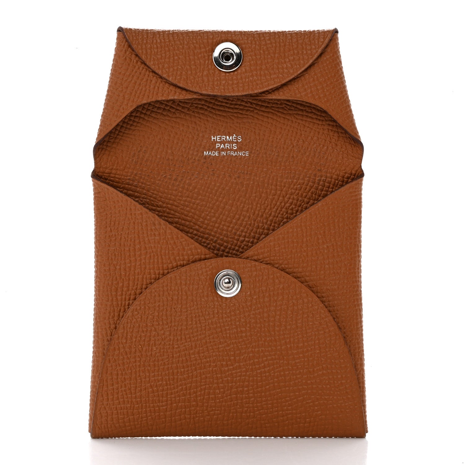 Hermes Epsom Bastia Coin Purse Gold 5 of 7