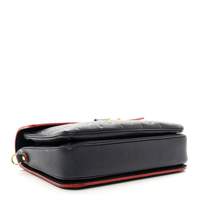 Louis Vuitton Empreinte Pochette Metis Marine Rouge 4 of 11