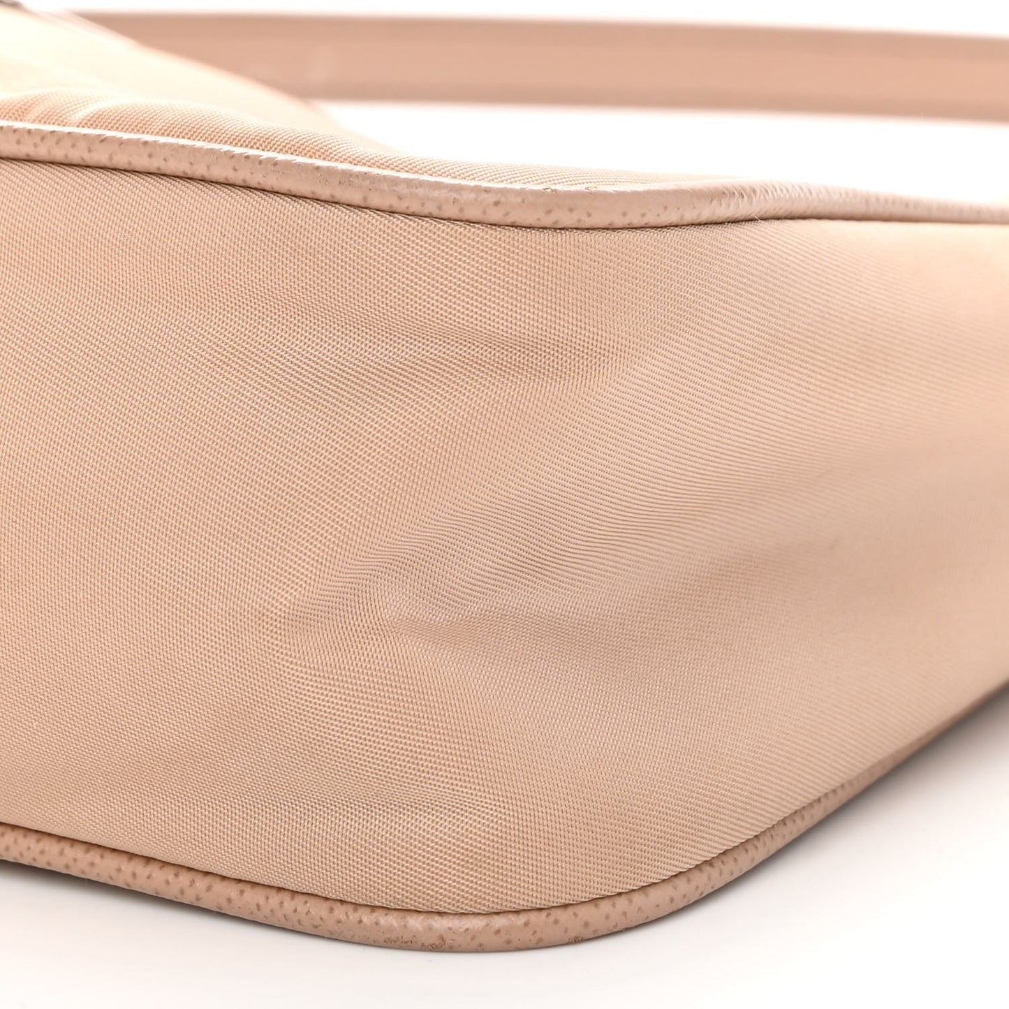 Re-Nylon Saffiano Mini Re-Edition 2005 Bag Cammeo