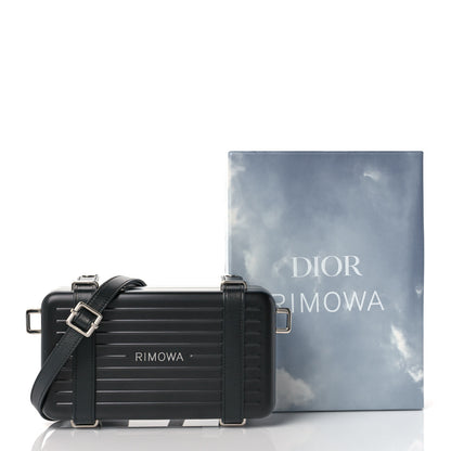 Christian Dior X RIMOWA Aluminum Personal Clutch On Strap Black 11 of 11