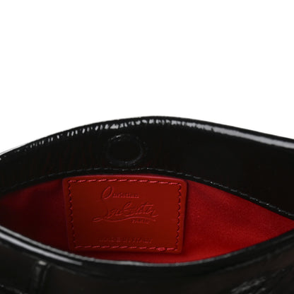 Christian Louboutin Patent Vog Small Loubitwist Clutch Black 6 of 10