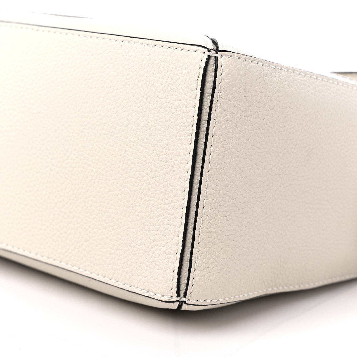 Loewe Grained Calfskin Small Puzzle Bag Soft White 8 of 9