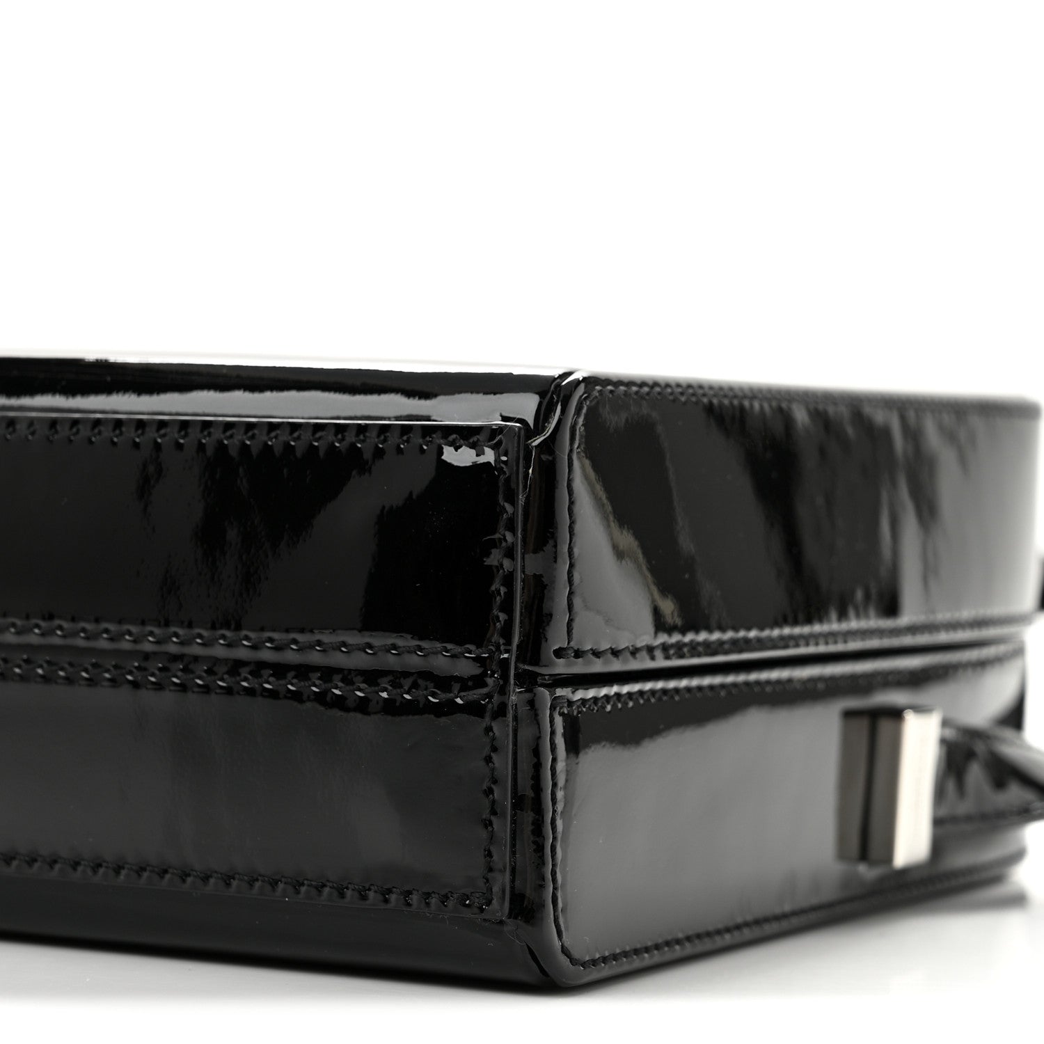 Saint Laurent Patent Camera Shoulder Bag Black 9 of 10