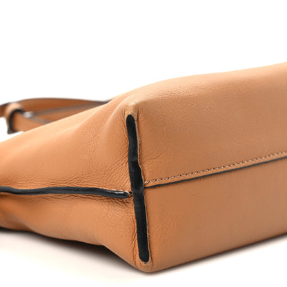 Loewe Calfskin Mini Flamenco Knot Clutch Warm Desert 9 of 10